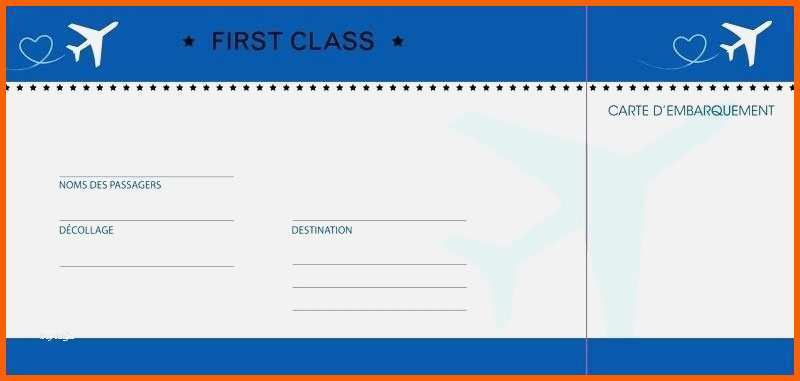 Selten Flugticket Vorlage Download Schnste Grozgig Vorlage