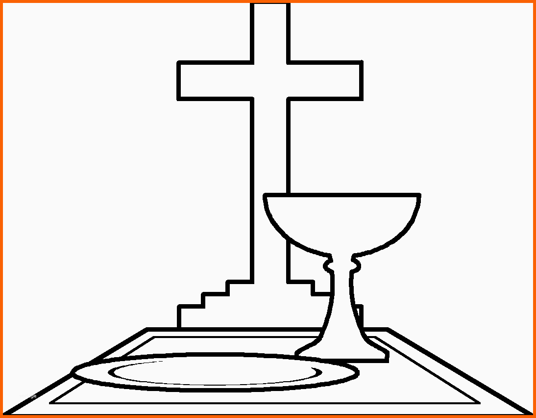 Selten Kelch Und Kreuz Ausmalbild &amp; Malvorlage Religion