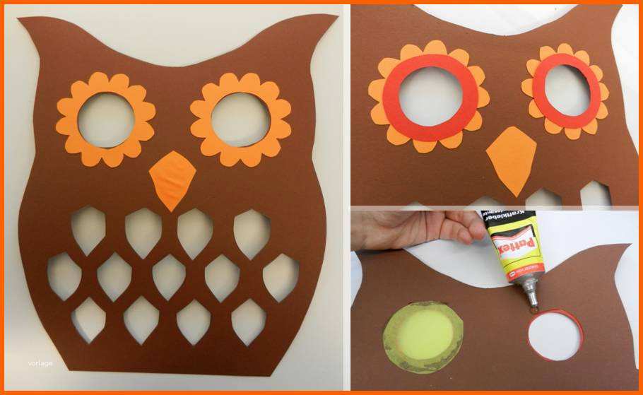 Selten Kostenlose Diy Vorlage Laterne Eule Selber Basteln