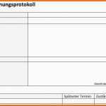 Selten Protokoll Vorlage Pdf Word Besprechungsprotokoll