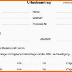Selten Urlaubsantrag Zum Ausdrucken Pdf Muster Vorlage