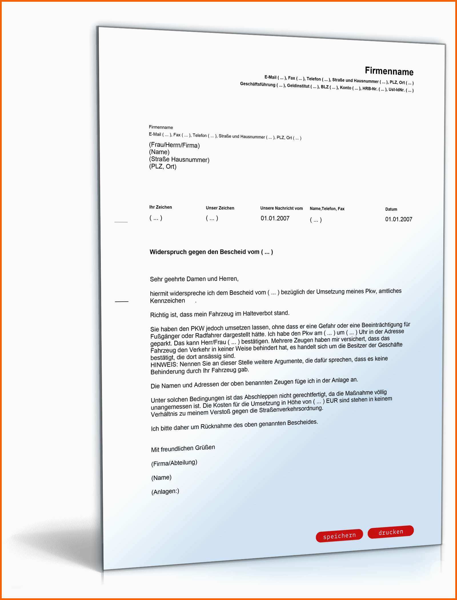 Selten Widerspruch Abschleppen Pkw