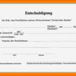 Sensationell 15 Entschuldigung Berufsschule