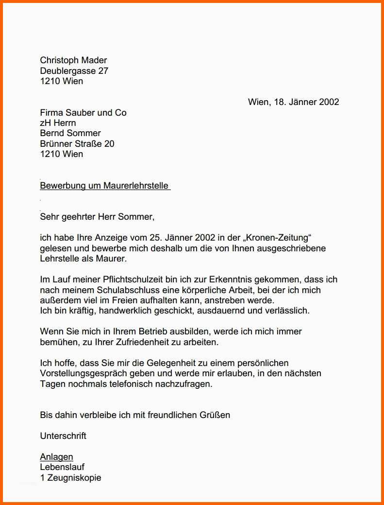 Sensationell 17 Bewerbungsvorlage Für Einzelhandel