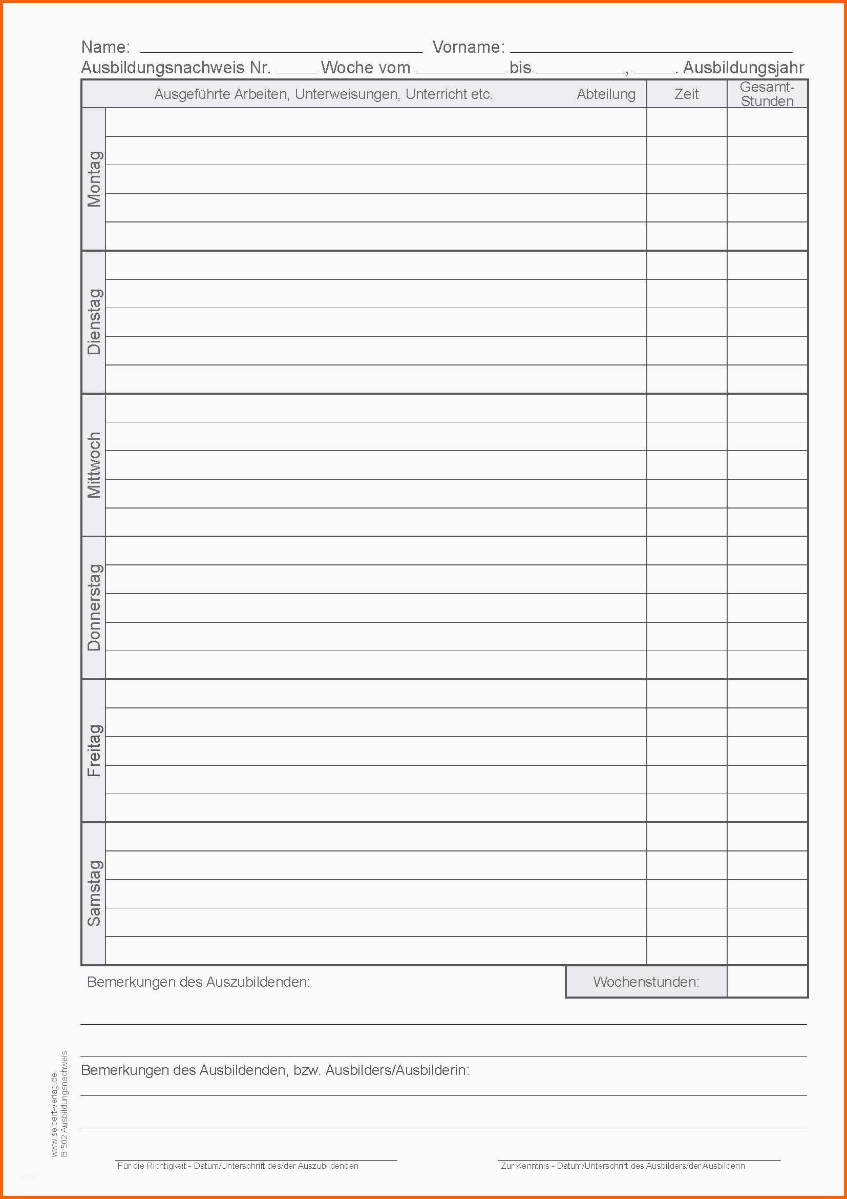 Sensationell Berichtsheft Deckblatt Pdf Ebenbild – Ihk Berichtsheft