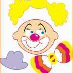 Sensationell Clown Basteln Mit Kindern Zu Fasching Vorlagen Ideen