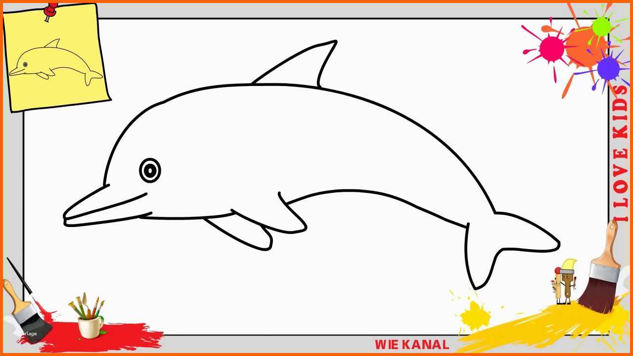 Vorlage Delfin: Tauchen Sie ein in die Welt der entspannenden Ausmalbilder!