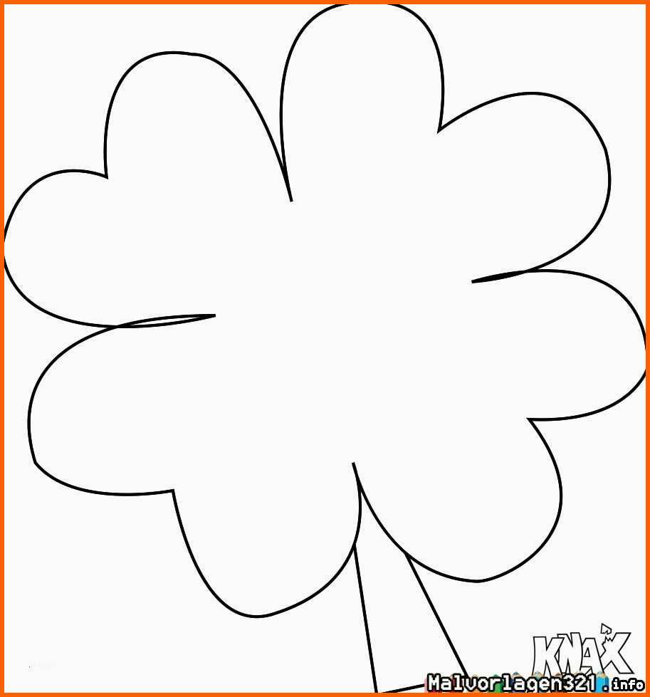 Kleeblatt Vorlage Zum Ausdrucken