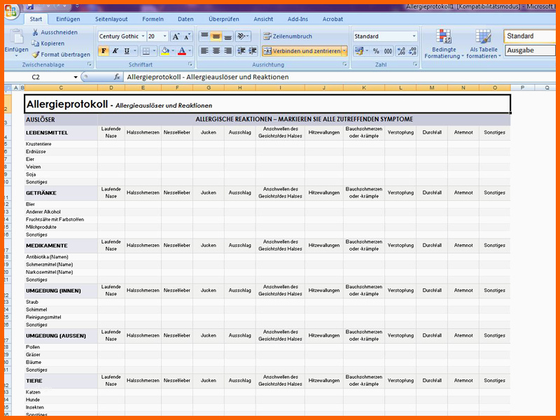 Sensationell Excel Vorlagen Für Alle Lebensbereiche