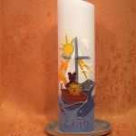 Sensationell Kerzen Und Geschenke Taufkerze Arche Noah