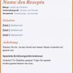 Sensationell Kochbuch Vorlage Word Genial Rezeptbuch Vorlage — Omnomgno