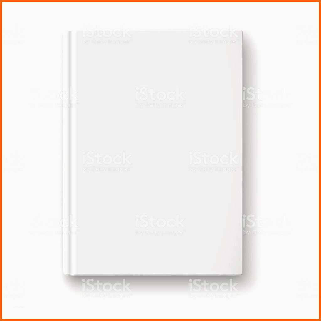 Sensationell Leere Buch Vorlage Mit Weichen Schatten Stock Vektor Art