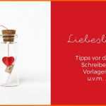 Sensationell Liebesbrief