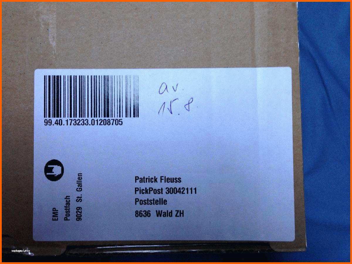 Sensationell Paket Beschriften Vorlage Awesome Business Wissen