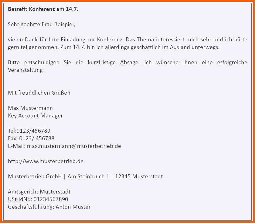 Sensationell Schön Absage Bewerbung Vorlage