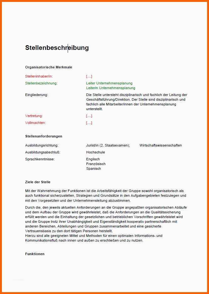 Sensationell Stellenbeschreibung Leitung Pflege Nst Krankenhaus