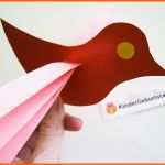 Sensationell Vogel Basteln Aus Papier Einfache Anleitung Und Vorlage