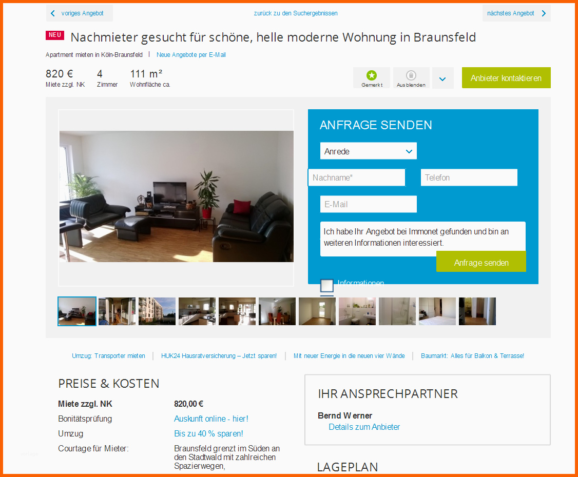 Sensationell Wohnungsbetrug Fran2321 T Online Alias