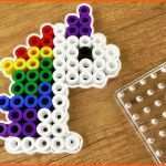 Sensationell Xxl Einhorn Aus Bügelperlen Süße Idee Für Kinder