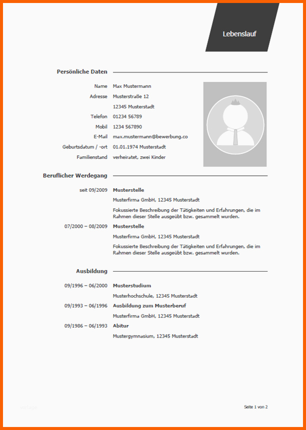 Spektakulär 10 Professionelle Bewerbung Vorlage