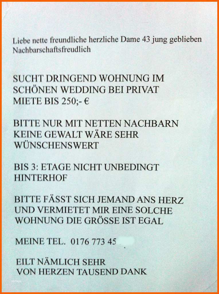 Spektakulär 6 Zettel Zeigen Wie Wohnungssuche In Berlin Wirklich