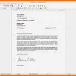 Spektakulär 7 Geschäftsbrief Vorlage Openoffice