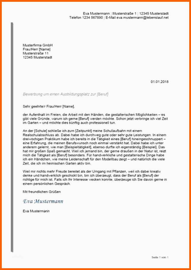 Spektakulär Anschreiben Bewerbung Bürokauffrau Muster Sammlungen Von