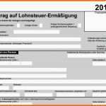 Spektakulär Antrag Auf Lohnsteuer Ermäßigung 2018 Pdf Vorlage