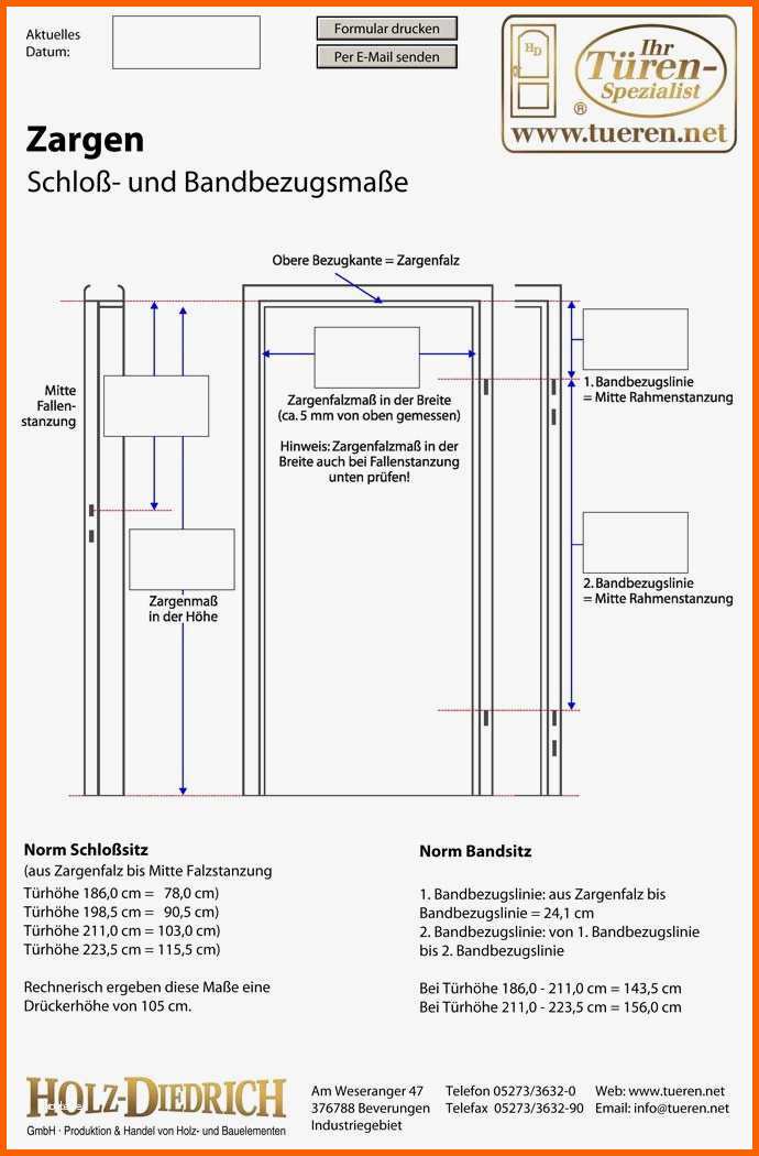 Spektakulär Aufmaß Vorlage Pdf Bewundernswert Maßhilfen Zargen Schloß