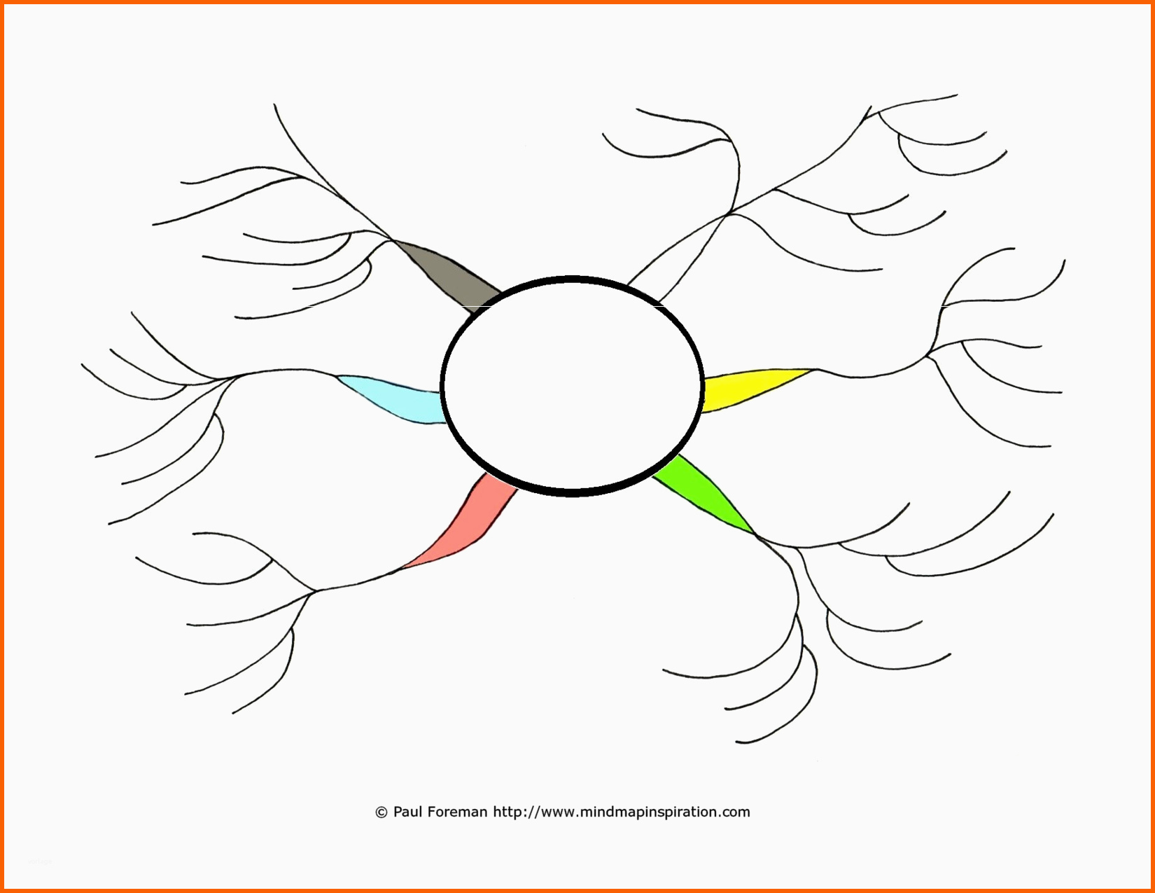 Spektakulär Blank Creative Mind Map Google Search …