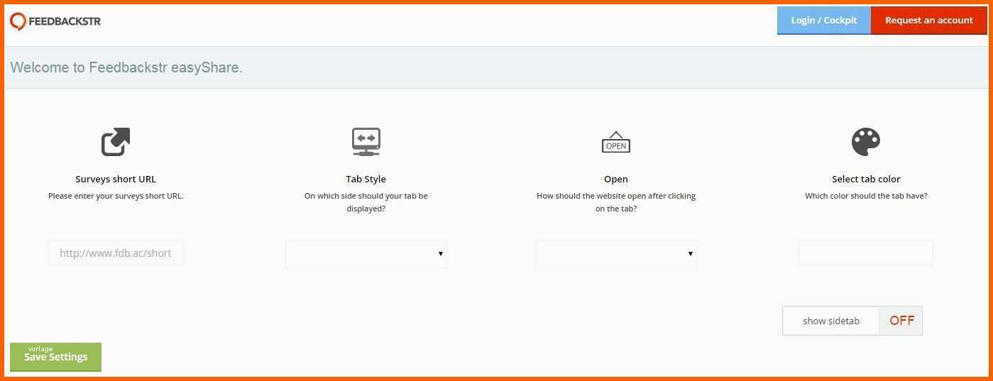 Spektakulär Customizing Settings with Feedbackstr S Easy Plugin
