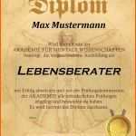 Spektakulär Diplom Muster