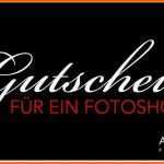 Spektakulär Gutschein Fotoshooting Vorlage Einzigartig Fotoshooting