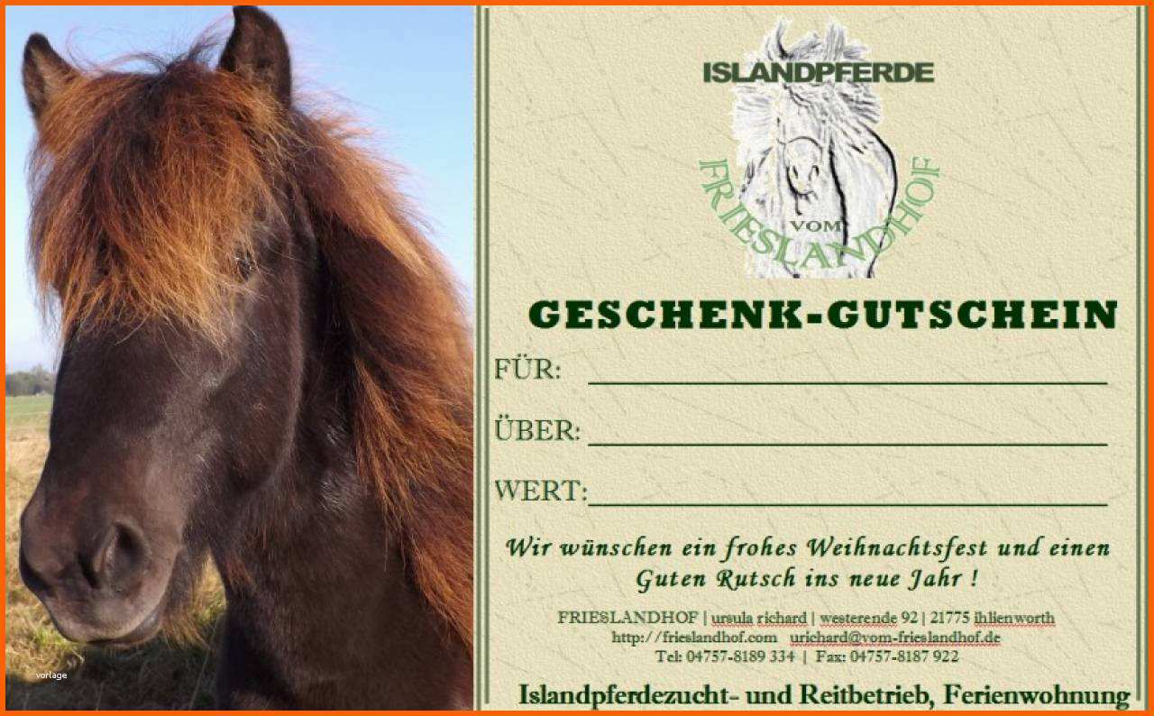 Gutschein Reiten Ausdrucken Gratis Gutschein Reiten Ausdrucken Gratis