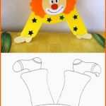 Spektakulär Karneval Clown Basteln Aus tonpapier Klorollen