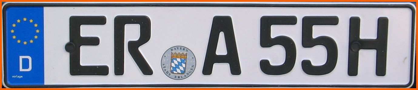 Spektakulär Kfz Kennzeichen Deutschland