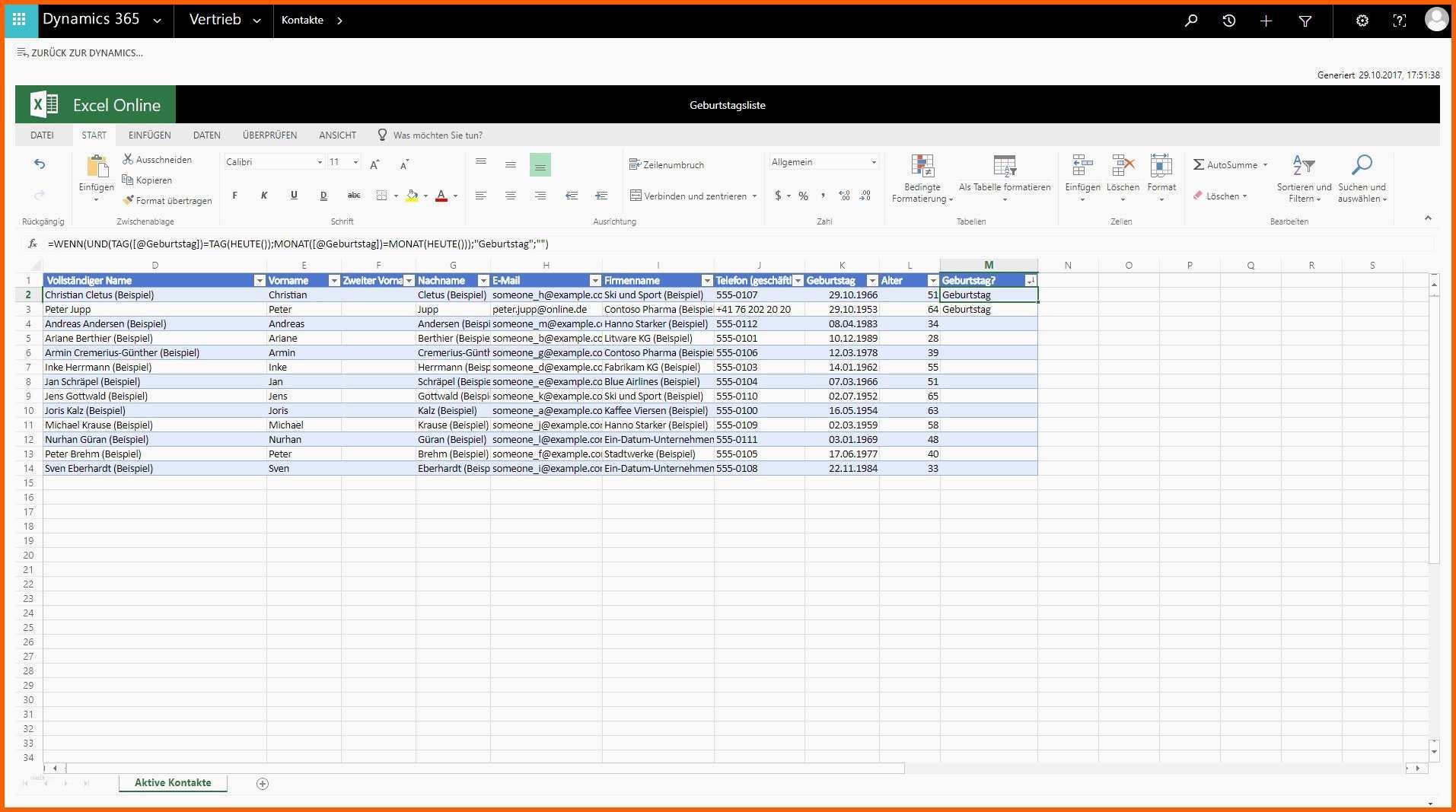 Spektakulär Statistik Excel Beispiele