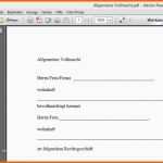Spektakulär Vollmacht Pdf Vorlage Download – Kostenlos – Chip