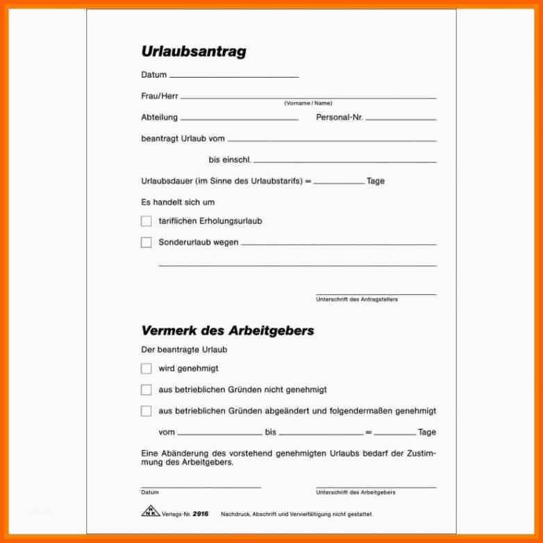 17 urlaubsantrag vorlage pdf