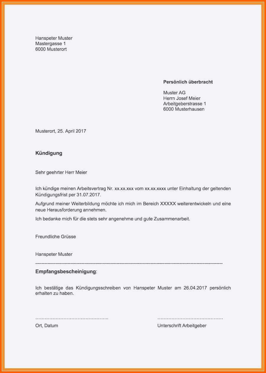 Spezialisiert 20 Kündigungsschreiben Minijob Muster
