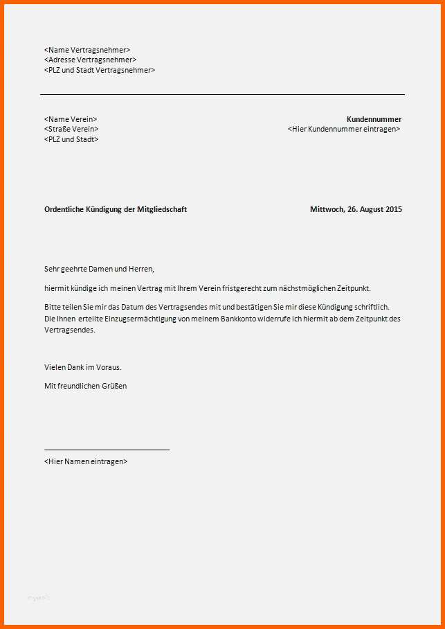 Spezialisiert 27 Großartig Kündigung Ausbildung Probezeit Vorlage