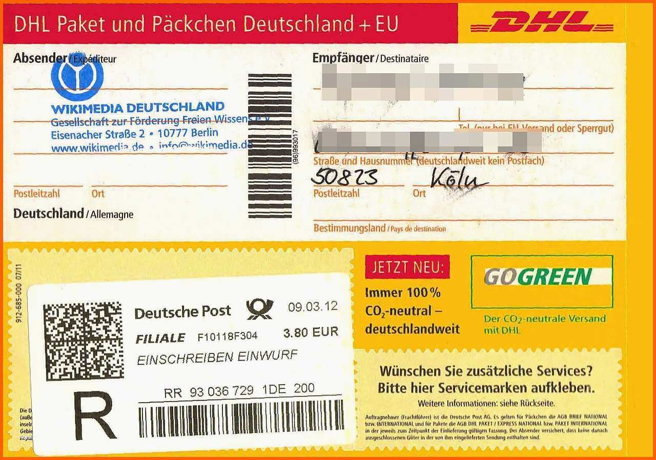 Spezialisiert 60 Cool Paket Beschriften Vorlage Abbildung