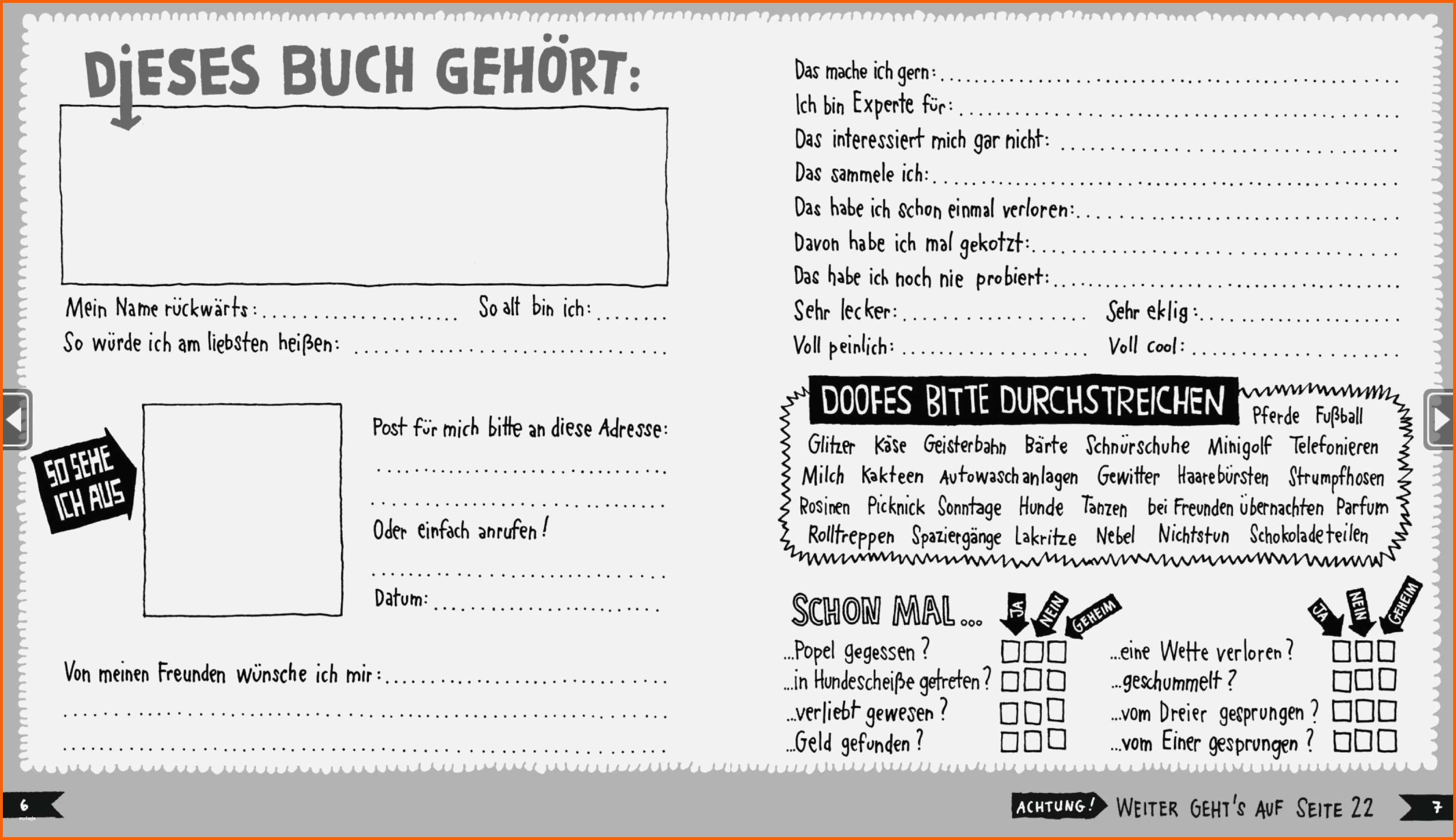 Spezialisiert 71 Wunderbar Ich Buch Vorlage Modelle