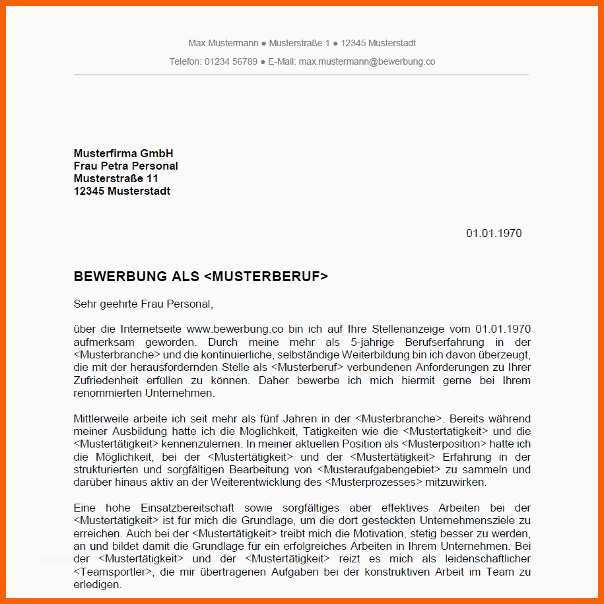 Spezialisiert Anschreiben Muster Xing