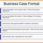 Spezialisiert Business Case Template In Word