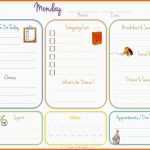 Spezialisiert Daily Planner Template