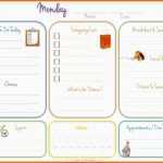 Spezialisiert Daily Planner Template