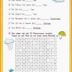 Spezialisiert Kalender Rätsel Zum Jahr Grundschule Sachkunde