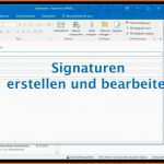 Spezialisiert Outlook 2016 Signaturen Erstellen Und Bearbeiten