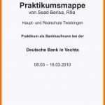 Spezialisiert Praktikumsbericht Deckblatt Besten Der Praktikum Deckblatt